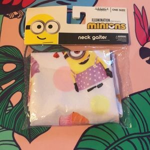 Brand New Minions Neck gaiter one size deal